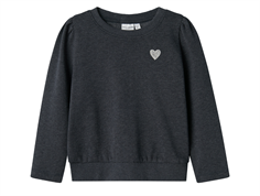 Name It dark sapphire heart sweatshirt